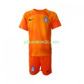 Koszulka Grecja Bramkarskie Dziecięca Trzeciej 2022/23 Koszulki Piłkarskie